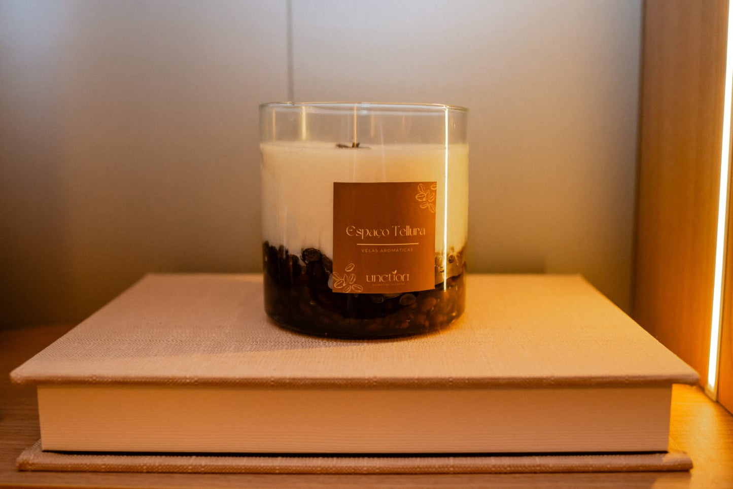 Vela Aromática de Café