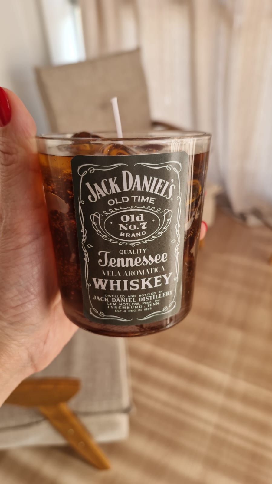 Vela Aromática Gel Whisky - Edição Especial