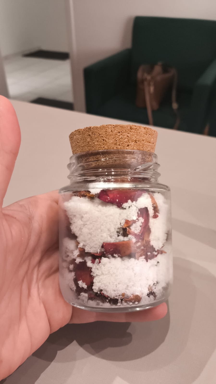 Sais de banho de chuveiro