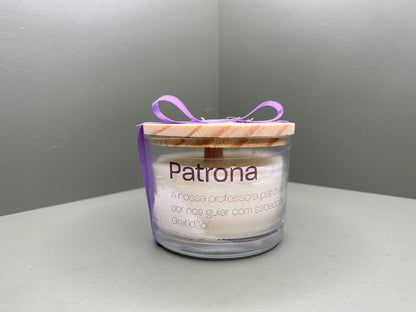 Vela 90g personalizada