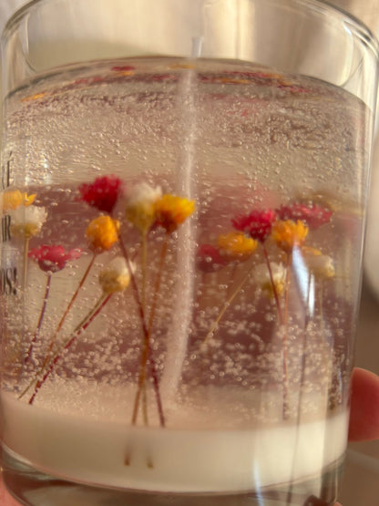 Vela Aromática Gel - Floral