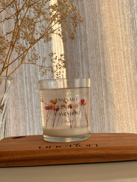 Vela Aromática Gel - Floral